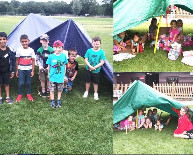 Den fun at Barracudas Copthorne camp