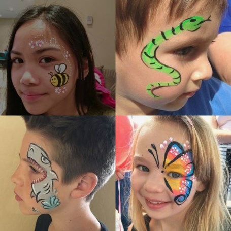 Animal face paint ideas for kids