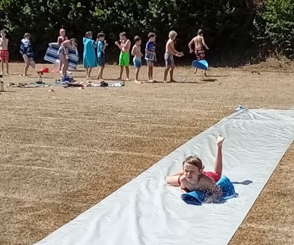 Aqua slide at Barracudas Farnham