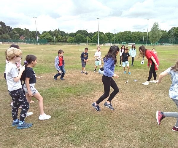 Fun outdoor science games at Barracudas Copthorne