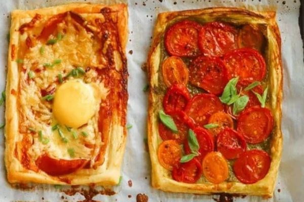 Puff pastry tarts recipe