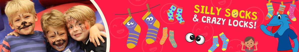 Barracudas weekly theme summer 2025 Silly Socks & Crazy Locks