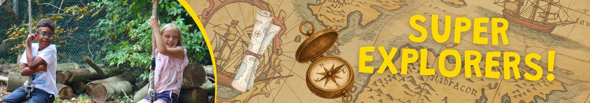 Barracudas Easter camp weekly theme: Super Explorers