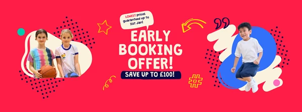 2026 school holiday camp early booking offer