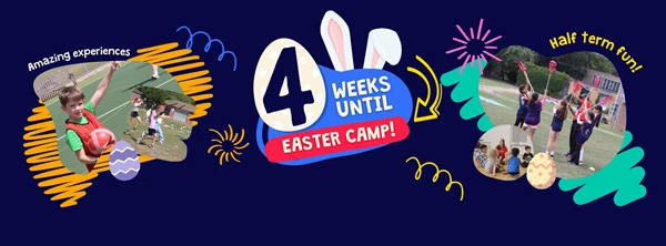 Easter camp 2026 4 week countdown