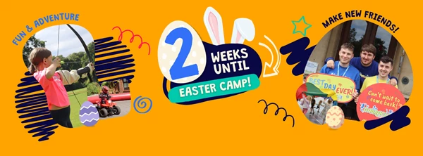 Easter camp 2026 2 week countdown