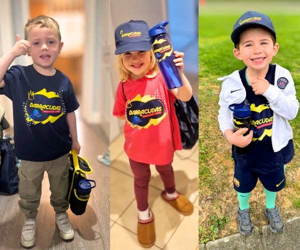 Barracudas staff children at Easter camp 2026